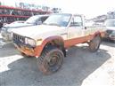 1983 TOYOTA PICK UP YELLOW 2.4 MT 4X4 Z20954